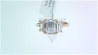 Ringe Sommer Dame Anello Con Pietra in Rosègold Zirconia ZIRC A GRADINI P O/C - ZIRC A GRADINI P O/C
